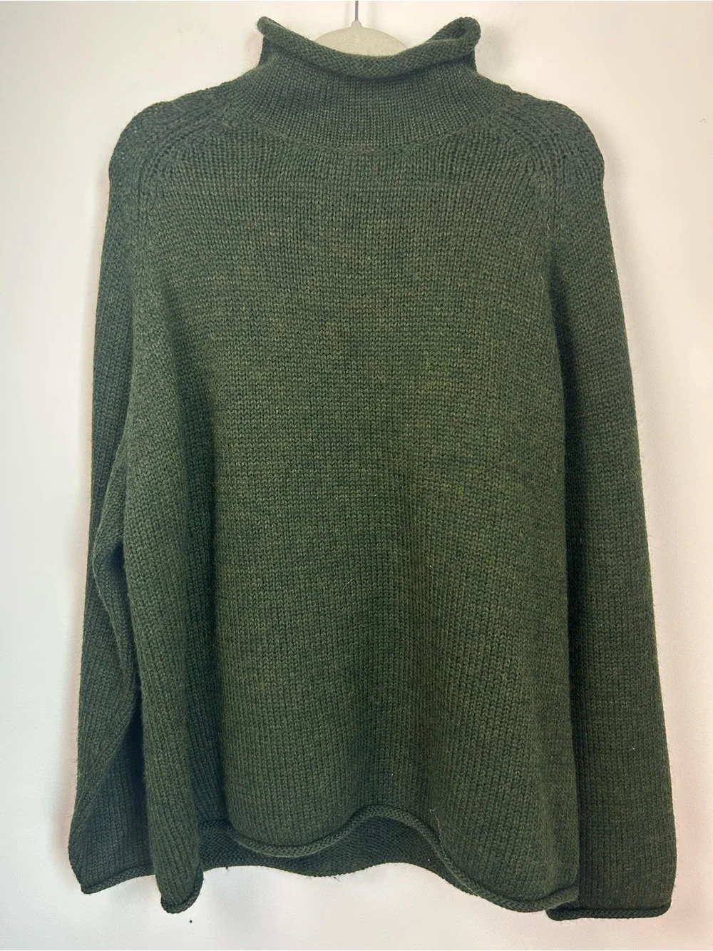 J.CREW 100% Wool Mockneck